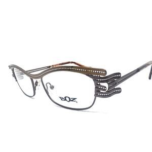 BOZ TATOO 9050 BROWN AUTHENTIC EYEGLASSES FRAME RX 52 17 129 FRANCE